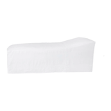 Sienna White Linen Slipcovered Chaise | shipping 1/6/2026