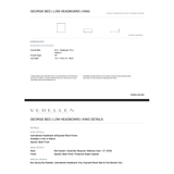 A perfect blend of modern design and cozy comfort, featuring a rounded headboard, sleek wooden accent, and fun rounded legs, making it the ultimate stylish sanctuary for a good night's sleep! Amethyst Home provides interior design, new home construction design consulting, vintage area rugs, and lighting in the Tampa metro area.
