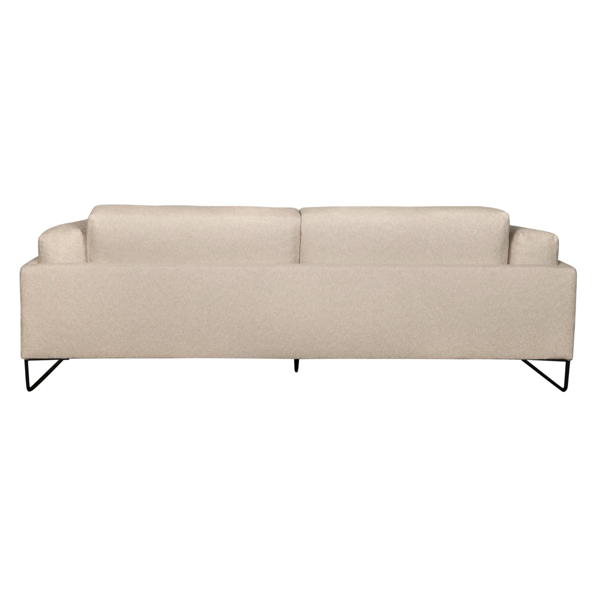 Featuring Allister 101" Sofa in Segura Natural by Cisco Brothers at Amethyst Home. The Allister 101" Sofa by Cisco Brothers is chic and dreamy and may be a celeb favorite -- you'll see it gracing the cover of your favorite magazines. The chunky pillows are so much unique with this silhouette. This sofa is shown in Segura Natural Cotton/Linen Blend (Rub co. Amethyst Home provides interior design, new home construction design consulting, vintage area rugs, and lighting in the Los Angeles metro area.