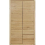 Featuring Shadow Dresser Oak by Ethnicraft at Amethyst Home. Durable, elegant and convenient, the Shadow dresser features three doors and two drawers. Made from solid oak.
Dimentions: 24"d x 45.5"w x 79"h
Anti-tipping mechanism : YesFinish : OiledMain Material : OakSolid wood : Yes. Amethyst Home provides interior design, new home construction design consulting, vintage area rugs, and lighting in the Laguna Beach metro area.