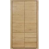 Featuring Shadow Dresser Oak by Ethnicraft at Amethyst Home. Durable, elegant and convenient, the Shadow dresser features three doors and two drawers. Made from solid oak.
Dimentions: 24"d x 45.5"w x 79"h
Anti-tipping mechanism : YesFinish : OiledMain Material : OakSolid wood : Yes. Amethyst Home provides interior design, new home construction design consulting, vintage area rugs, and lighting in the Laguna Beach metro area.