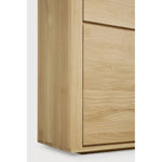 Featuring Shadow Oak Cupboard by Ethnicraft at Amethyst Home. Straightforward and robust with decisive lines, the Shadow storage cupboard with four doors is a simple yet impressive solution to your storage needs.Weight : 261 lbs Dimensions: 18" W x 45.5" L x 63" H. Amethyst Home provides interior design, new construction, custom furniture, and area rugs in the Winter Garden metro area