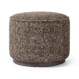 Featuring Sinclair Ivan Granite Round Ottoman by Four Hands at Amethyst Home. This round ottoman of textural upholstery can be placed just about anywhere, bringing with it a hip retro vibe.Overall Dimensions: 22.00"w x 22.00"d x 18.50"hWeight : 13.23 lbsMaterials : 60% Acrylic, 33% Cotton, 7% Polyester, Solid Parawood, 100% Polyester. Amethyst Home provides interior design, new construction, custom furniture, and area rugs in the Salt Lake City metro area