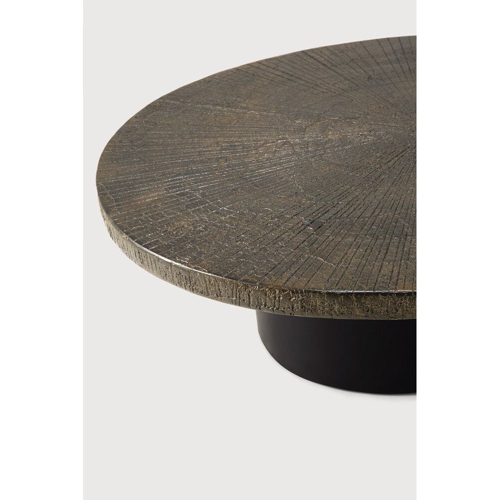 Featuring Slice Whisky Oval Coffee Table by Ethnicraft at Amethyst Home. A slice of nature to grace your home, this clever design strikes a balance to complement both modern and traditional styles and everything inbetween. The Slice's organic form is finished by hand in our unique and hard-wearing Minerals finish, making this coffee table incredibly functional.
48.5 in W x 54.5 in L . Amethyst Home provides interior design, new construction, custom furniture, and area rugs in the Dallas metro area