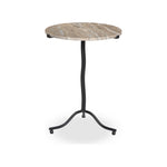 Featuring Sophie Creamy Taupe Marble End Table by Four Hands at Amethyst Home. A dark brass base contrasts a smooth taupe marble top with heavy veining for added movement.Overall Dimensions: 18.25"w x 18.00"d x 24.25"hWeight : 26.05 lbsMaterials :Solid Marble, Iron. Amethyst Home provides interior design, new construction, custom furniture, and area rugs in the Seattle metro area