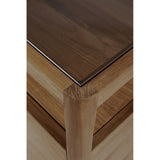 Featuring Spindle Reclaimed Teak Dresser by Ethnicraft at Amethyst Home. The Spindle collection found its inspiration in the traditional spinning wheel. Slightly tapered legs and rounded edges add a soft, sensual quality to this beautiful bedroom collection. This dresser is just as much at home in the bedroom as it is in commercial spaces as a stylish storage solution.Weight : 184. Amethyst Home provides interior design, new construction, custom furniture, and area rugs in the Charlotte metro area