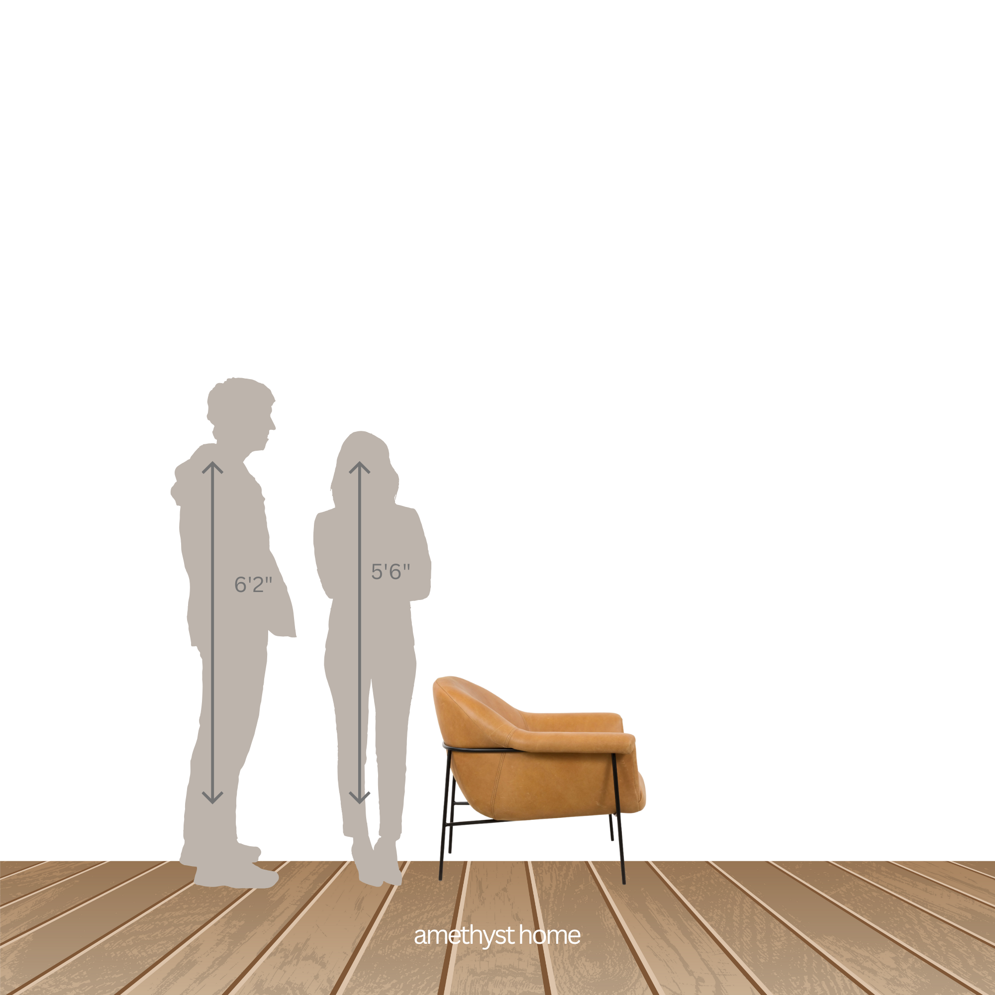 Featuring Suerte Chair - Palermo Nude by Four Hands at Amethyst Home. With a curvy silhouette and classic rolled arms, thick-cut leather lends a fresh feel to vintage-inspired accent seating, with an airy iron cradle base for a beautiful balance of scale.
Collection: FarrowColors: Palermo Nude ,Matte EbonyMaterials: Top Grain Leather ,IronOverall Dimensions:. Amethyst Home provides interior design, new home construction design consulting, vintage area rugs, and lighting in the Monterey metro area.