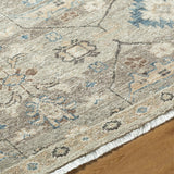 Featuring Anelka Hand-Knotted Rug by Surya at Amethyst Home. Indulge in luxury with the Anelka Hand-Knotted Rug. Skillfully crafted by hand, this exquisite rug brings an air of sophistication and elegance to any space. Made with the finest materials, it offers unparalleled softness and durability. Upgrade your home with this premium addition that transce. Amethyst Home provides interior design, new home construction design consulting, vintage area rugs, and lighting in the Laguna Beach metro area.