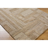 Transform your living space with the Dundee handmade rug, a stunning piece that epitomizes Bohemian Global style. Crafted in India from luxurious wool and meticulously hand-tufted, this rug features a medium pile that adds just the right amount of plush comfort underfoot. Amethyst Home provides interior design, new home construction design consulting, vintage area rugs, and lighting in the Charlotte metro area.