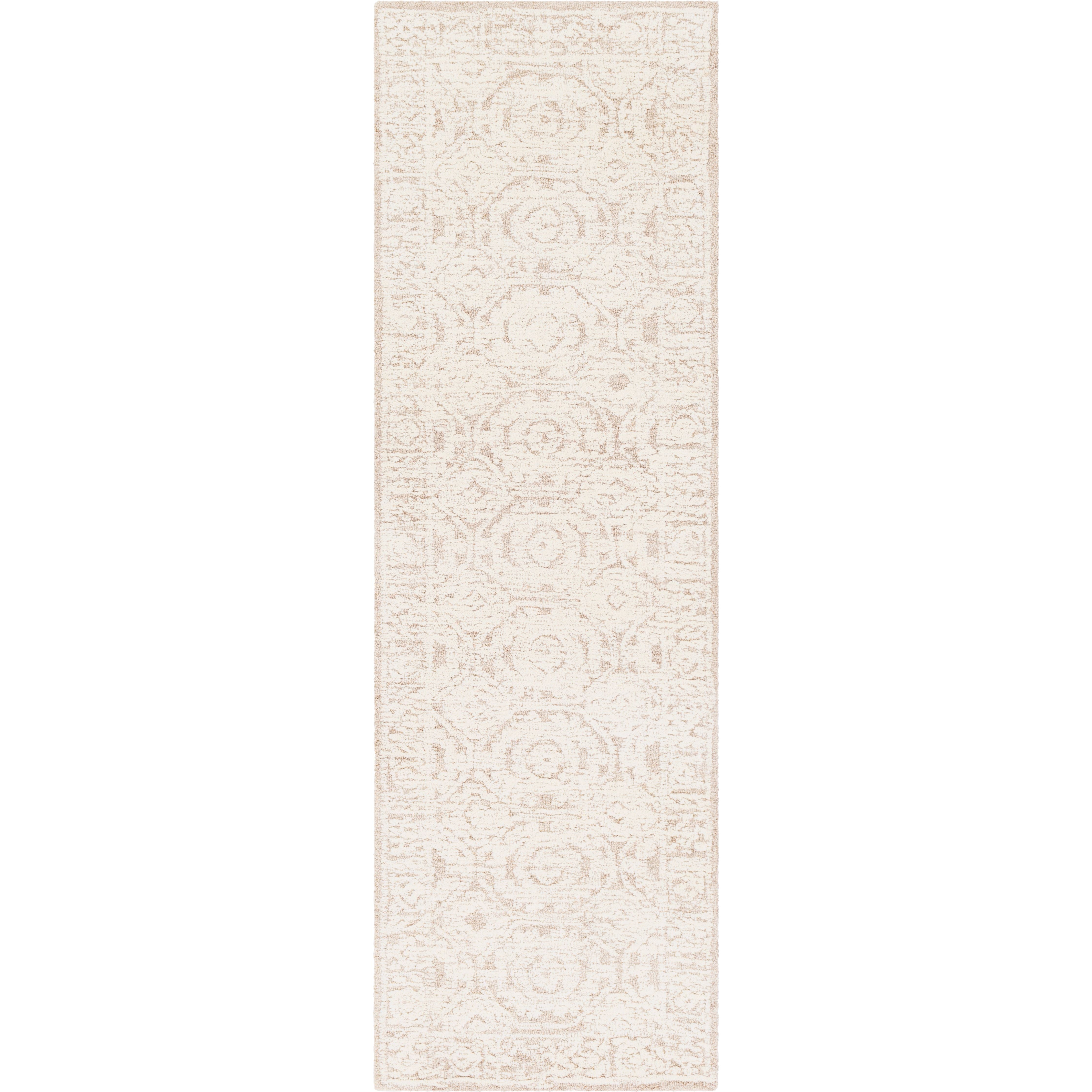 Featuring Lucy Rug by Surya at Amethyst Home. A charming, hand-tufted natural wool rug with a timeless aesthetic -- the Lucy rug is an Amethyst favorite!
Hand-Tufted100% Wool
Clean spills immediately by blotting with a clean, dry sponge or cloth. Professional cleaning recommended. Appropriate rug pad is highly recommended on all surfaces to prevent slipping, ad. Amethyst Home provides interior design, new home construction design consulting, vintage area rugs, and lighting in the Omaha metro area.