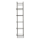 Featuring Swinton Hammered Aged Brass Bookcase by Four Hands at Amethyst Home. Hammered gunmetal-finished iron frames tempered glass shelving, for a transitional look with subtle vintage vibes.82"Overall Dimensions: 38.00"w x 20.75"d x 82.00"hWeight: 227.87 lbs102"Overall Dimensions: 42.00"w x 20.75"d x 102.00"hWeight: 293.21 lbsMaterials : Iron, Glass. Amethyst Home provides interior design, new construction, custom furniture, and area rugs in the Scottsdale metro area