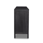 Featuring Sydney Black Cane 9 Drawer Dresser by Four Hands at Amethyst Home. Black-finished mango encases nine spacious drawers of woven black cane, for a textural, monochromatic look.Overall Dimensions: 86.00"w x 18.00"d x 34.00"hWeight : 235.67 lbsMaterials : Cane, Solid Mango. Amethyst Home provides interior design, new construction, custom furniture, and area rugs in the Scottsdale metro area