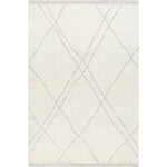 Featuring Tunus Cream Hand-Knotted Rug by Surya at Amethyst Home. The Tunus Cream Rug features a globally inspired design made from New Zealand wool. The hand-knotted rug adds wabi sabi charm to any room.
Hand-Knotted100% Wool
Clean spills immediately by blotting with a clean, dry sponge or cloth. Professional cleaning recommended. Appropriate rug pad is hi.  Amethyst Home provides interior design, new home construction design consulting, vintage area rugs, and lighting in the Monterey metro area.