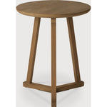 Teak Tripod Side Table  Ethnicraft