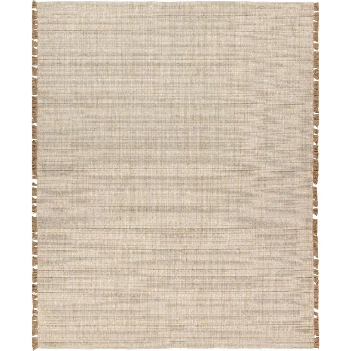 Featuring Tienne Bandera Rug by Jaipur Living at Amethyst Home. The Tienne Bandera draws inspiration from the natural world through rich texture and a wool, cotton, and jute make. Handloomed by artisans in India, these rugs exude a simple elegance suited for any modern home. The Bandera design?s cream and beige colorway provides a neutral, grounding ef. Amethyst Home provides interior design, new home construction design consulting, vintage area rugs, and lighting in the Salt Lake City metro area.