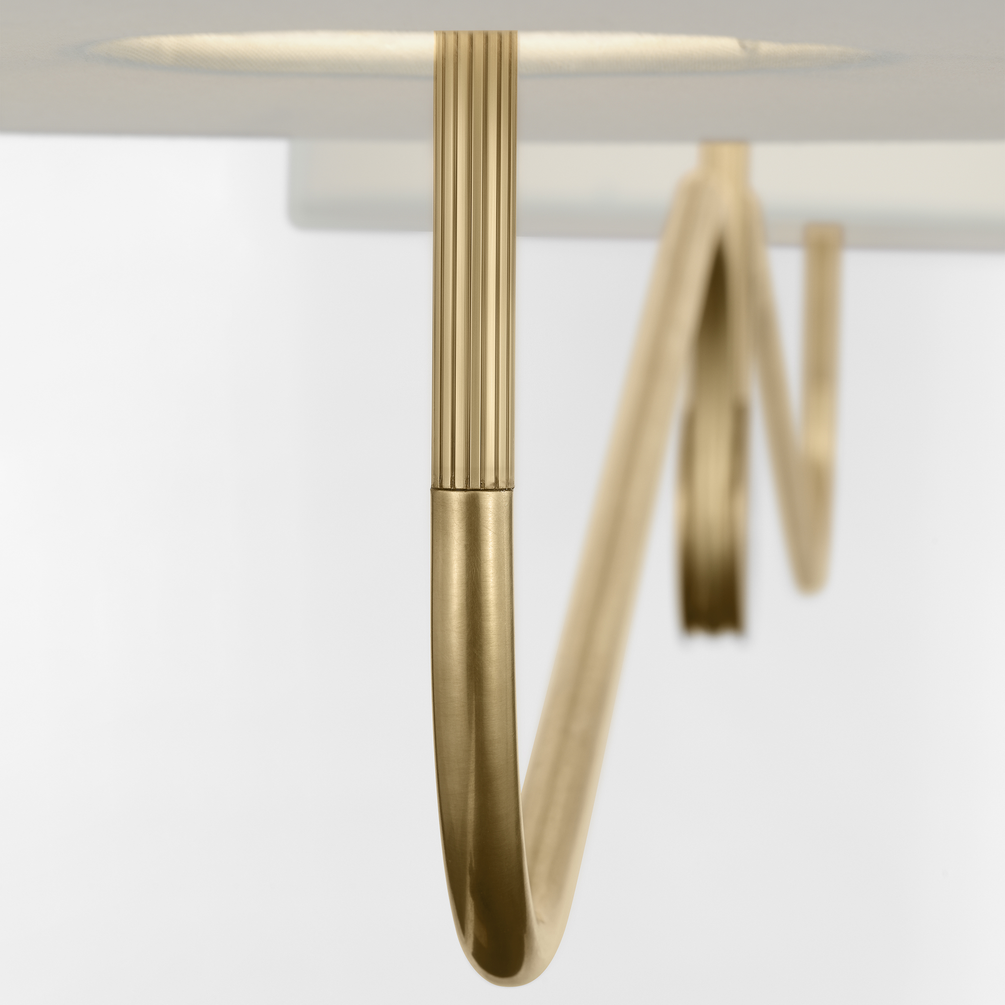 Featuring Canto 68" Linear Chandelier by Visual Comfort at Amethyst Home. Introducing the Canto 68" Linear Chandelier, a mode