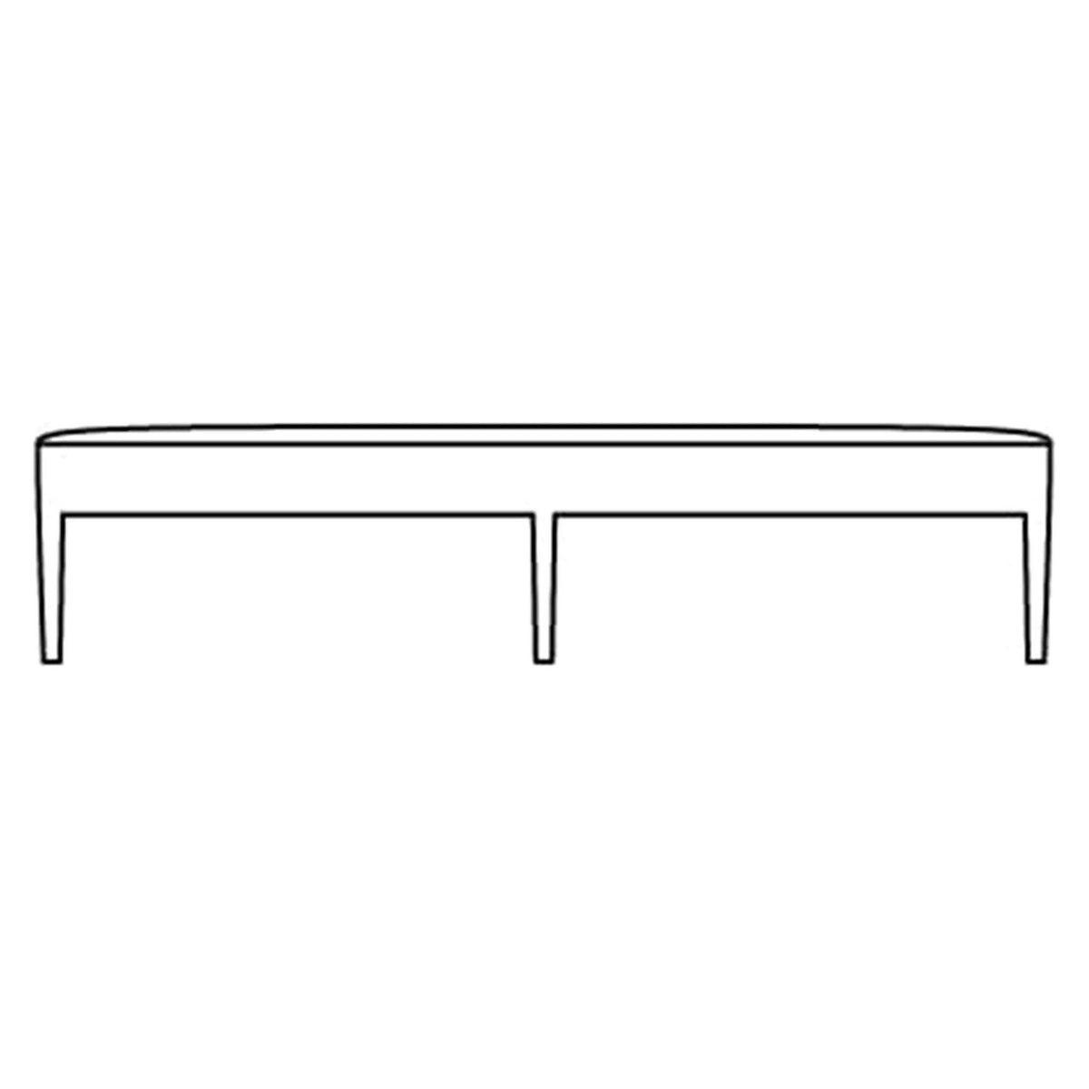 Charlie 86" Bench By Verellen