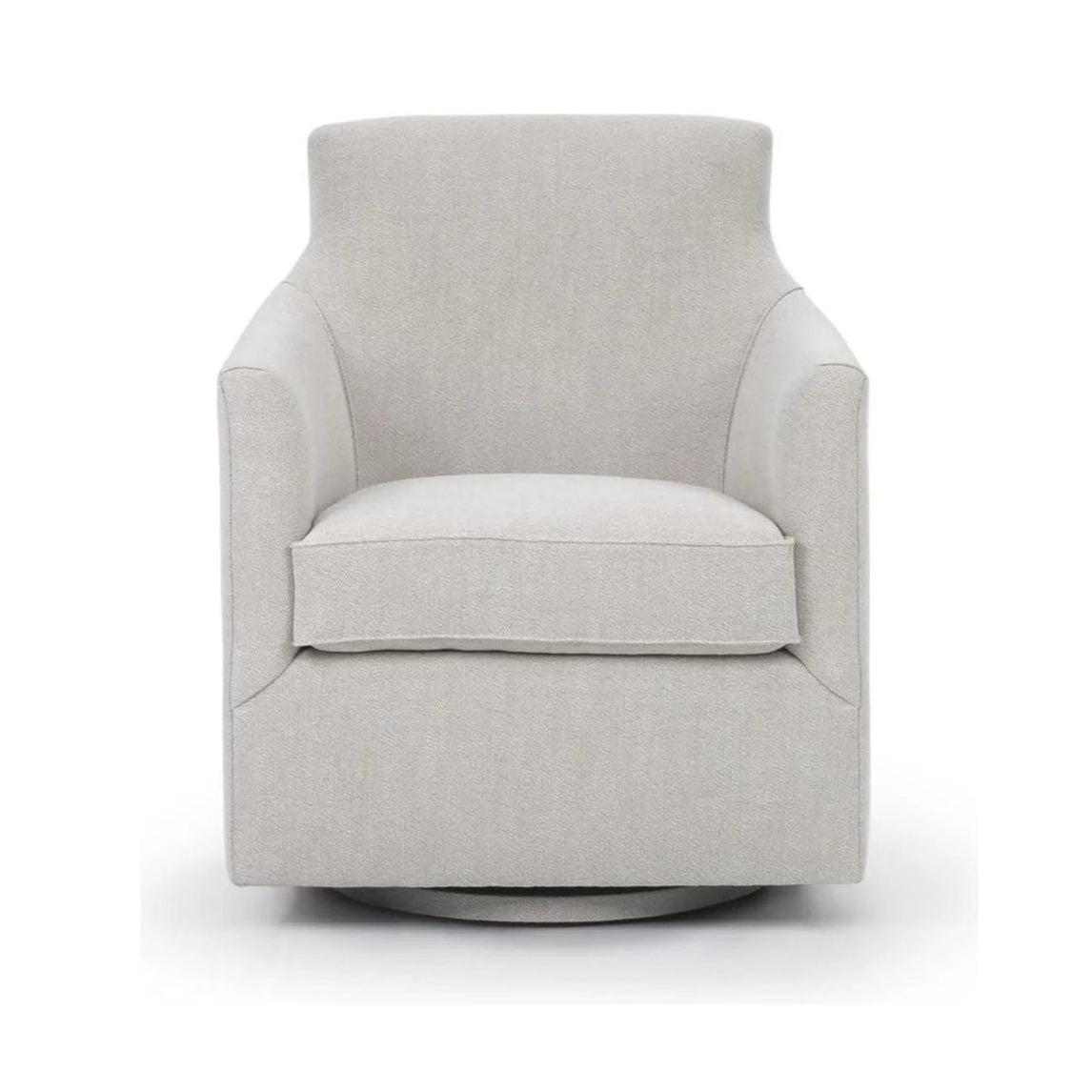 Victoria Glider Swivel Club Chair By Verellen in Desert Linen Natural | shipping 11/5/2025