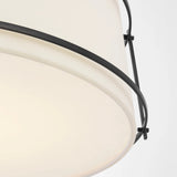 Featuring Callaway 18" Flush Mount by Visual Comfort at Amethyst Home. Enhance the lighting in any room with the Callaway 18" Flush Mount. Featuring a sleek and modern design, this ceiling light provides a soft, even glow. With its easy installation, high quality materials, and energy efficiency, it is a perfect addition to any home or office space.
Overall Dim. Amethyst Home provides interior design, new home construction design consulting, vintage area rugs, and lighting in the Miami metro area.