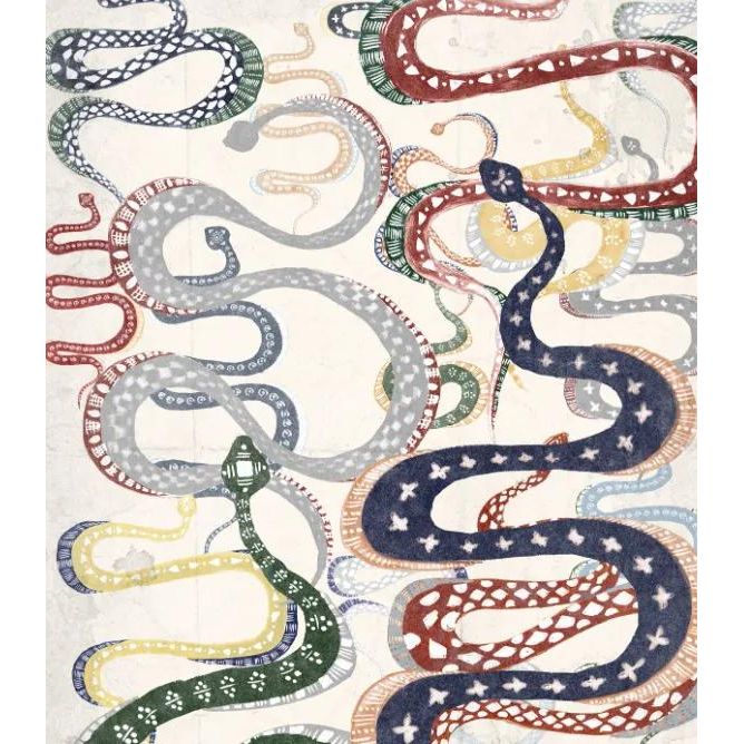 Featuring Colored Serpents Art by Wendover Art at Amethyst Home. Featuring stunning artwork, our Colored Serpents Art is a must-have for any art lover. The vibrant colors and intricate details bring the serpents to life, making it a captivating addition to any home or office. Each piece is a unique masterpiece, perfect for showcasing your love for art.
. Amethyst Home provides interior design, new home construction design consulting, vintage area rugs, and lighting in the Winter Garden metro area.