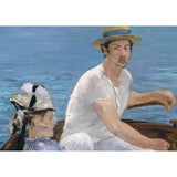 Featuring Couple in the Boat Art by Wendover Art at Amethyst Home. This Couple in the Boat Artwork captures a serene moment of two people enjoying nature together. Made with high-quality materials, this piece adds a touch of beauty to any space. Perfect for couples looking to bring a sense of peace and romance into their home.
Specialty: Giclee on Canvas, M. Amethyst Home provides interior design, new home construction design consulting, vintage area rugs, and lighting in the Charlotte metro area.