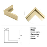 Featuring Ephemeral Glow (WCL1962) Art by Wendover Art at Amethyst Home. Experience the beauty and wonder of Ephemeral Glow. This captivating piece of art will add elegance and intrigue to any space. Made with expert craftsmanship and quality materials, this art will bring a unique and mesmerizing touch to your decorative collection.
Framed as shown. See frame . Amethyst Home provides interior design, new home construction design consulting, vintage area rugs, and lighting in the Miami metro area.