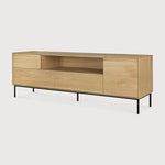 Featuring Whitebird Oak Tv Cupboard by Ethnicraft at Amethyst Home. For our Whitebird collection, designer Alain van Havre brings together opposing elements, combining soft round legs and eye-catching graphic lines into light and airy designs.Weight : 183 lbDimensions: 71 in L x 18 in D x 24.5 in HAnti-tipping mechanism : YesCollection : WhitebirdFinish : VarnishedMain Material : . Amethyst Home provides interior design, new construction, custom furniture, and area rugs in the Park City metro area