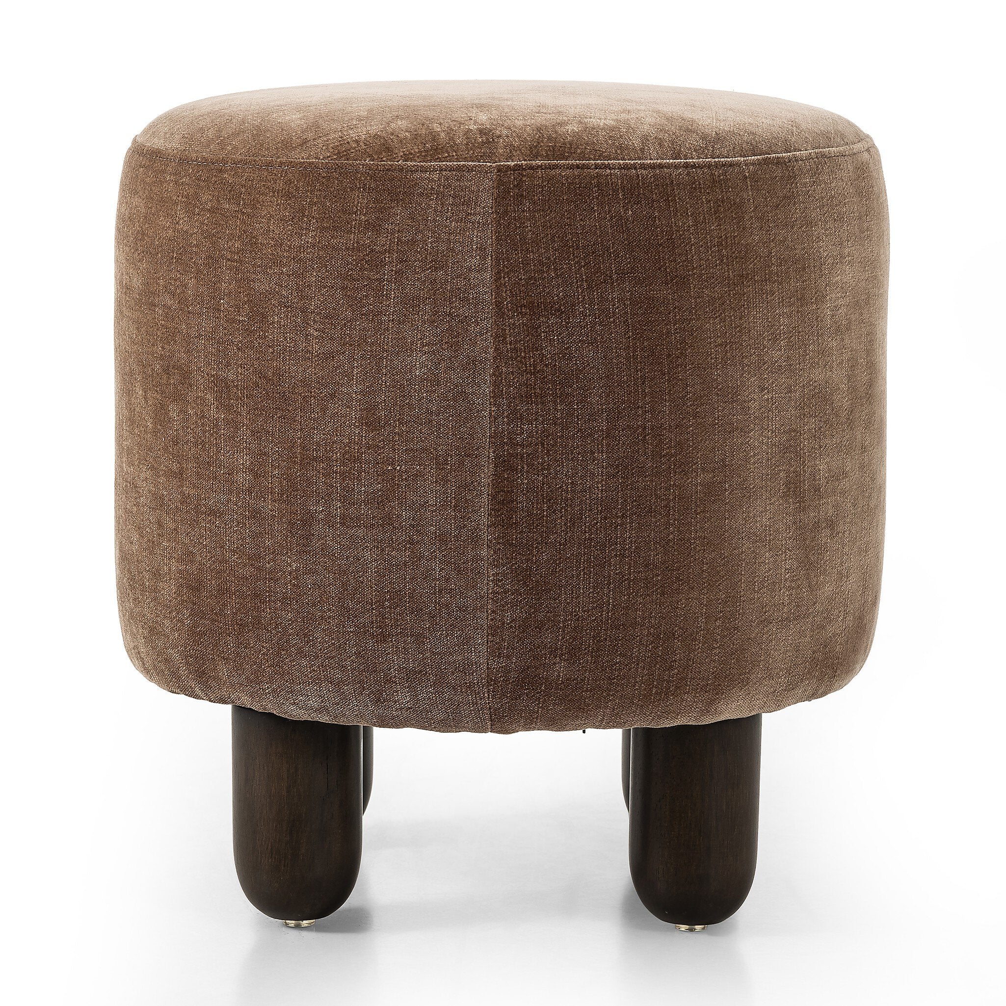 Featuring Zena Altair Mushroom Ottoman by Four Hands at Amethyst Home. Perfectly sized for smaller spaces, a versatile ottoman brings an extra surface or seat to any room.Overall Dimensions: 18.00"w x 18.00"d x 19.50"hWeight : 13.89 lbsMaterials : 100% Polyester, Solid Parawood, 50% Viscose, 50% Wool. Amethyst Home provides interior design, new construction, custom furniture, and area rugs in the Omaha metro area
