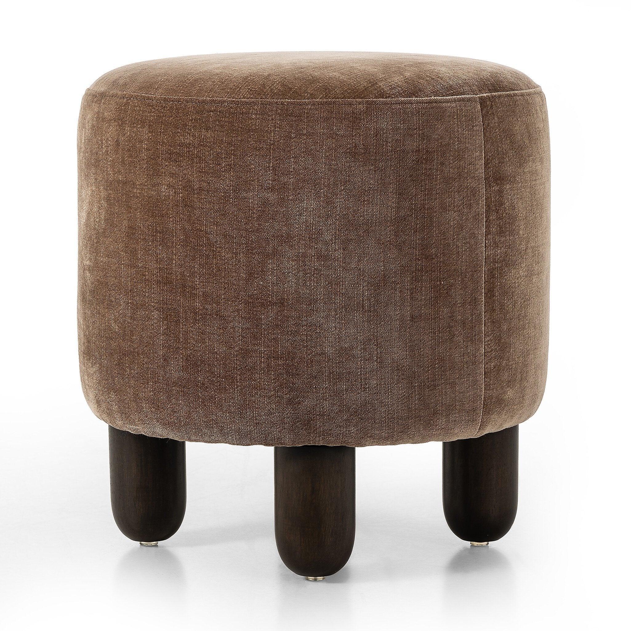 Featuring Zena Altair Mushroom Ottoman by Four Hands at Amethyst Home. Perfectly sized for smaller spaces, a versatile ottoman brings an extra surface or seat to any room.Overall Dimensions: 18.00"w x 18.00"d x 19.50"hWeight : 13.89 lbsMaterials : 100% Polyester, Solid Parawood, 50% Viscose, 50% Wool. Amethyst Home provides interior design, new construction, custom furniture, and area rugs in the Scottsdale metro area