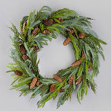 Pinecone Winter Wreath - 23"