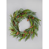 Pinecone Winter Wreath - 23"
