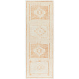 Featuring Solana Rug by Surya at Amethyst Home. Specially crafted for Becki Owens x Surya, the Solana rug features a global printed design with warm tones to bring a high-end Hand-Knotted look to your home. Inspired by artisan one-of-a-kind rugs, this collection brings rustic details that make it a unique way to add depth, color, and dimension to any spac.  Amethyst Home provides interior design, new home construction design consulting, vintage area rugs, and lighting in the Des Moines metro area.