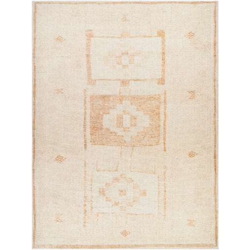 Featuring Solana Rug by Surya at Amethyst Home. Specially crafted for Becki Owens x Surya, the Solana rug features a global printed design with warm tones to bring a high-end Hand-Knotted look to your home. Inspired by artisan one-of-a-kind rugs, this collection brings rustic details that make it a unique way to add depth, color, and dimension to any s.  Amethyst Home provides interior design, new home construction design consulting, vintage area rugs, and lighting in the Winter Garden metro area.