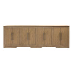 Featuring Delacruz Sideboard by Dovetail at Amethyst Home. A lovely sideboard for your living or dining spaces.
106"w x 19"d x 36"hMaterial : Rubber Wood and Oak Veneer.  Amethyst Home provides interior design, new home construction design consulting, vintage area rugs, and lighting in the Omaha metro area.