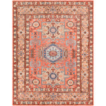 Featuring Kars - 2305 Hand-Knotted Rug by Surya at Amethyst Home. Experience the luxurious vintage vibes of the Kars Rug! With a rich warm color pallet featuring coral undertones, contrasting pale blue and tan details, and classic Moroccan inspired patterns, this timeless statement piece adds a unique touch to any room.
Hand-Knotted80% Wool | 20% Cotton
With their Hand-K. Amethyst Home provides interior design, new construction, custom furniture, and area rugs in the San Diego metro area. KSA-2305