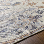 Featuring Kushal Hand-Knotted Rug by Surya at Amethyst Home. This beautiful and timeless Kushal Handmade Rug is the perfect way to add a touch of class to any room in your home. The updated traditional style with its high pile, wool and viscose blend, hand-knotted construction, and fringe detail create a luxurious look that will never go out of style. .  Amethyst Home provides interior design, new home construction design consulting, vintage area rugs, and lighting in the Winter Garden metro area.