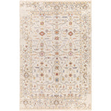 Featuring Kushal Freya Hand-Knotted Rug by Surya at Amethyst Home. The Kushal Freya rug is a stylish vintage-inspired piece crafted from a blend of soft viscose and wool. The lush cream tones, contrasted with pastel highlights, creates a bright and bold statement for any bedroom. The perfect addition for any interior, the Kushal Rug will bring a touch of class to your h. Amethyst Home provides interior design, new construction, custom furniture, and area rugs in the Des Moines metro area. KUS-2306