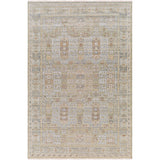 Featuring Nobility Tan / Grey Hand-Knotted Rug by Surya at Amethyst Home. Add an elegant touch to any space with this hand-knotted Nobility Tan / Grey Rug. Its blend of wool and viscose is ultra soft and smooth, while its timeless ornate motif with modern lines create an exquisite, timeless piece. Enjoy its high-low characteristics and luxurious feel to add a touch of sophistic. Amethyst Home provides interior design, new construction, custom furniture, and area rugs in the Laguna Beach metro area
