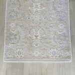 The Revere Light Gray rug showcases a traditional inspired design. The neutral colors and soft materials make it a cozy addition to any space, especially living rooms and dens. Amethyst Home provides interior design, new home construction design consulting, vintage area rugs, and lighting in the Kansas City metro area.