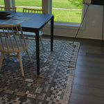 Try a cleaner, more contemporary take on the traditional Windsor. Tall oak seating is wire-brushed to bring out natural cathedral graining, then stained to a beautifully neutral off-white. Amethyst Home provides interior design, new home construction design consulting, vintage area rugs, and lighting in the Alpharetta metro area.