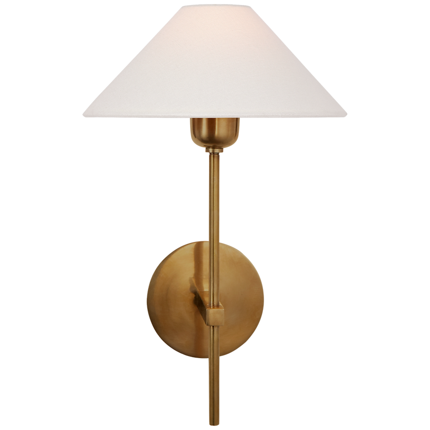 Featuring Hackney Single Sconce by Visual Comfort at Amethyst Home. The Hackney Single Sconce features an angular design and sophisticated finishes, achieving a modern and refined look. With its sleek and elegant features, this sconce is the perfect addition to any space, adding a touch of contemporary style. Elevate your decor with the Hackney Single Sconce.
.  Amethyst Home provides interior design, new home construction design consulting, vintage area rugs, and lighting in the Omaha metro area.