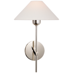 Featuring Hackney Single Sconce by Visual Comfort at Amethyst Home. The Hackney Single Sconce features an angular design and sophisticated finishes, achieving a modern and refined look. With its sleek and elegant features, this sconce is the perfect addition to any space, adding a touch of contemporary style. Elevate your decor with the Hackney Single Sco.  Amethyst Home provides interior design, new home construction design consulting, vintage area rugs, and lighting in the Des Moines metro area.