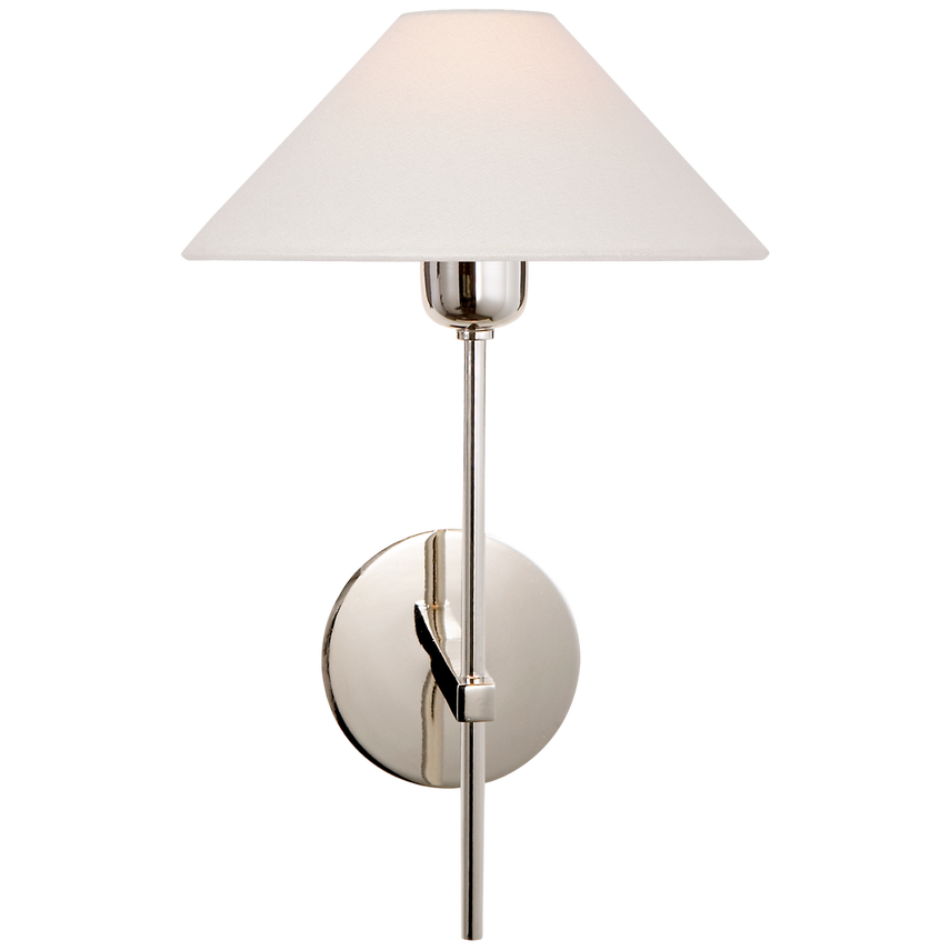 Featuring Hackney Single Sconce by Visual Comfort at Amethyst Home. The Hackney Single Sconce features an angular design and sophisticated finishes, achieving a modern and refined look. With its sleek and elegant features, this sconce is the perfect addition to any space, adding a touch of contemporary style. Elevate your decor with the Hackney Single Sco.  Amethyst Home provides interior design, new home construction design consulting, vintage area rugs, and lighting in the Des Moines metro area.