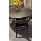 Chaise de salle à manger en chêne noir Buxton | expédition le 22/03/2024