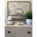 Cressida Ivory Painted Linen Media Console | ready to ship!