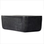 Featuring Basil Large Outdoor Rectangle Coffee Table by Four Hands at Amethyst Home. With organic curved edges and a hollow metal profile, this Basil coffee table is an Amethyst favorite.  Easy to wipe and we love how the modern look pops against your favorite seasonal flowers.
Overall Dimensions: 50"W x 25"L x 16"HColors: Matte White Cast AluminumMaterials. Amethyst Home provides interior design, new home construction design consulting, vintage area rugs, and lighting in the Nashville metro area.