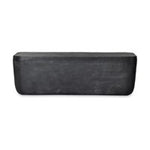 Featuring Basil Large Outdoor Rectangle Coffee Table by Four Hands at Amethyst Home. With organic curved edges and a hollow metal profile, this Basil coffee table is an Amethyst favorite.  Easy to wipe and we love how the modern look pops against your favorite seasonal flowers.
Overall Dimensions: 50"W x 25"L x 16"HColors: Matte White Cast AluminumMaterials:. Amethyst Home provides interior design, new home construction design consulting, vintage area rugs, and lighting in the Monterey metro area.