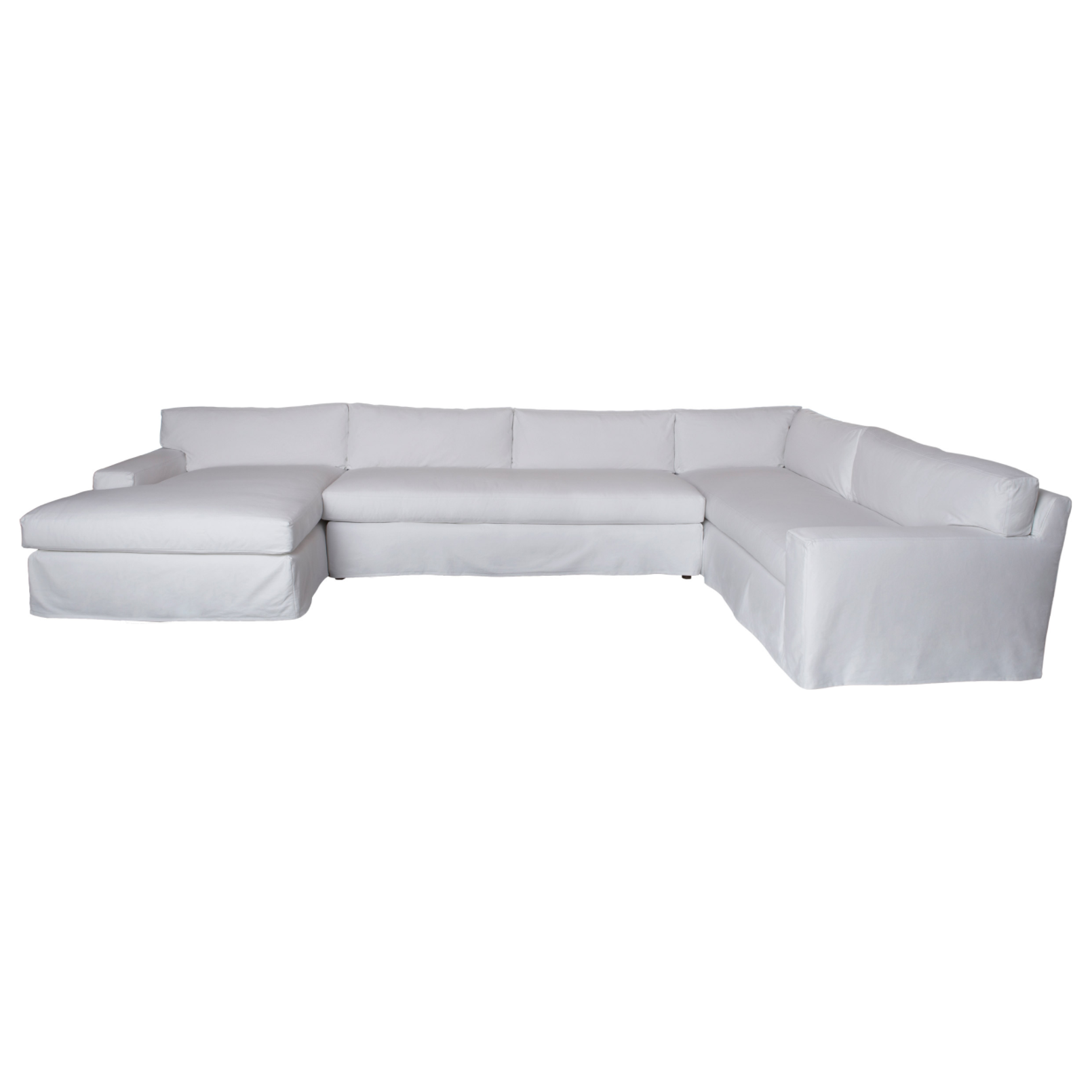 Featuring Loft 3 Piece Sectional by Cisco Brothers at Amethyst Home. This Loft 3 Piece Sectional by Cisco Brothers is a movie night dream. With clean lines and a modern look, this is a center piece sectional for any living room or lounge area. Photographed in Denim White.
Loft 3pc Sectional: 169"W x 29"H x 96"DSeat Space: 150"W x 77"D
All pieces are priced w. Amethyst Home provides interior design, new home construction design consulting, vintage area rugs, and lighting in the Austin metro area.