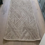 The Naturals Tobago Vero rug from Jaipur Living delivers rich texture and organic allure to contemporary homes. The Vero area rug showcases a distinctive diagonal weave design, hand woven of jute. The warm colors of honey and tan of this stunning natural jute rug lends a grounding, boho vibe to any space as either a runner or area rug.  Naturals Construction 100% Jute NAT36 Naturals Tobago Vero Colors: Honey, Tan