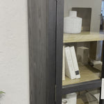 The original and signature two tone solid oak cabinet! Carefully crafted on stiletto legs, our clients enjoy its stunning wood grain look. Amethyst Home provides interior design, new home construction design consulting, vintage area rugs, and lighting in the Alpharetta metro area.